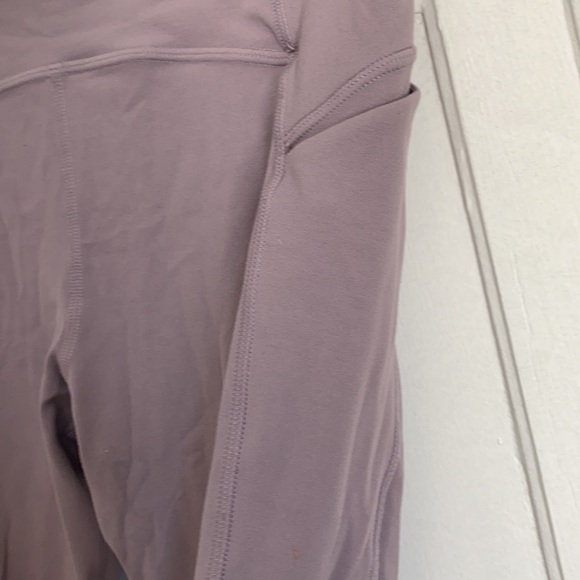 Athleta Girl Mind Over Matter Capri Lavender Mesh - Picture 4 of 10